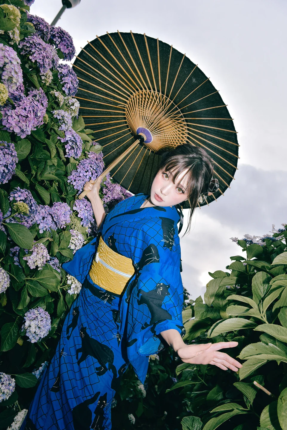 ElyEE子 - Rainy Season Black Cat [38P,4V-93MB] tg@simisebaisi 【丝足阁】022.webp